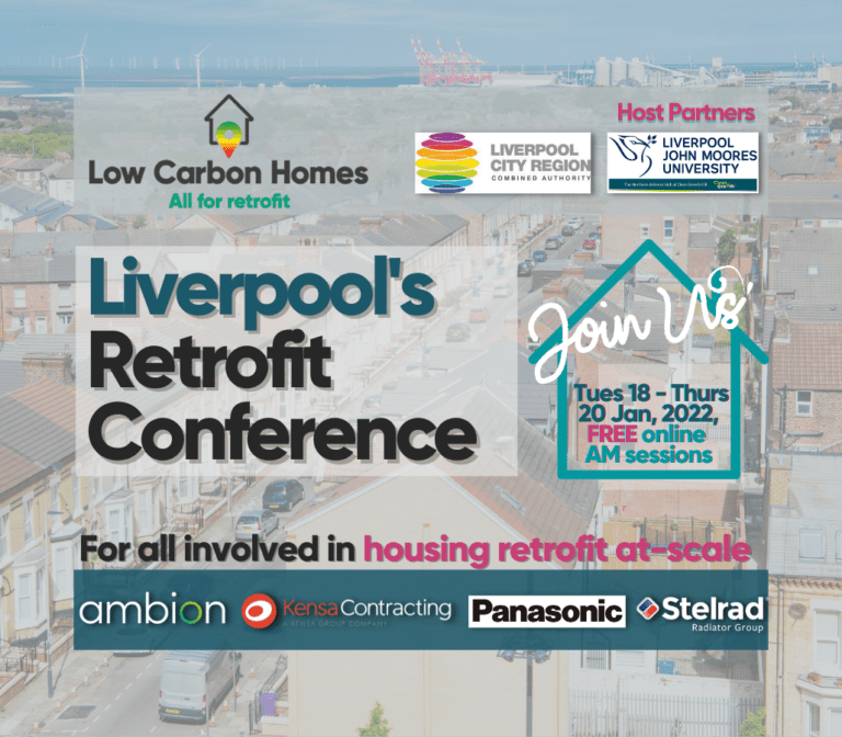 Low carbon homes Liverpool retrofit event