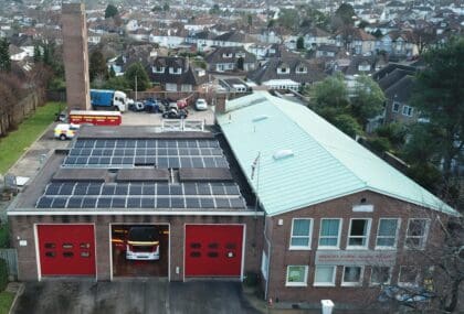 Avon Fire and Rescue Service shortlisted for clean energy award