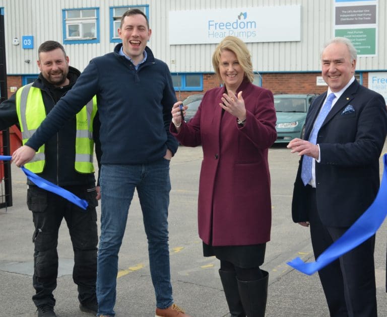 Freedom Heat Pumps has moved its northern team into a 15,000 sq ft facility, in Bamber Bridge