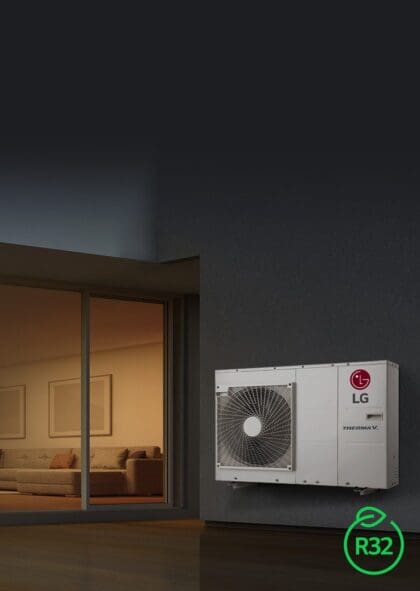 LG Electronics has been awarded the Quiet Mark accreditation for its leading air-to-water heat pump – the Therma V Monobloc "S".