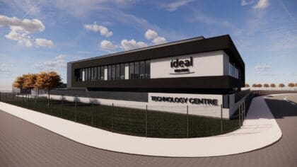 Ideal Heating submits plans for a £10m low-carbon heating R&D facility in Hull, UK.