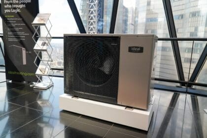 New air source heat pump is recognised as best in class for quiet performance.