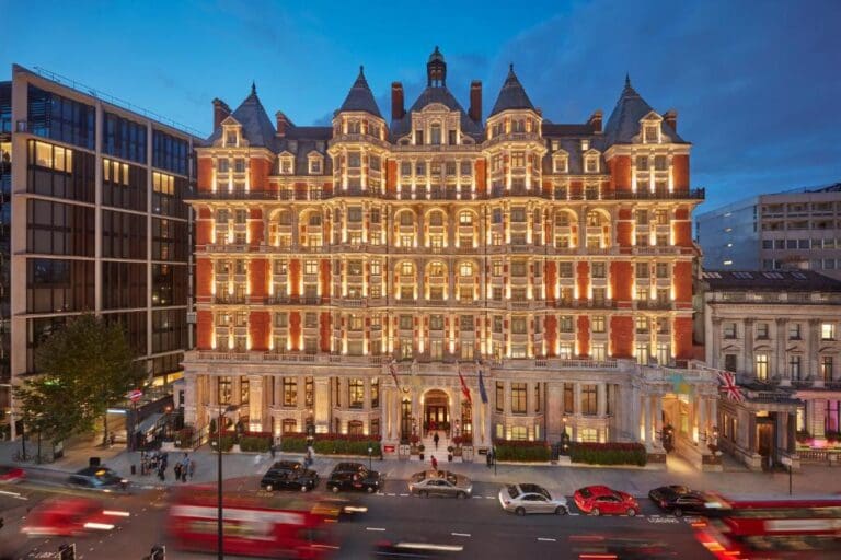 Iconic London hotel goes green, and pioneers sustainability with Naked Energy's VirtuHOT solar tech, cutting carbon emissions by 7.3 tonnes yearly.