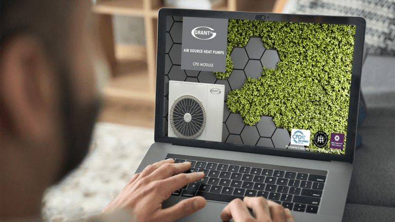 CIBSE has approved Grant UK's online heat pump CPD seminar, enabling members to count it towards their annual CPD hours. This eLearning opportunity focuses on renewable heating for professionals in the field.