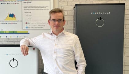 We spoke to Robin Stopford, engineer and business leader, about what drew him to join British green energy tech company Powervault.