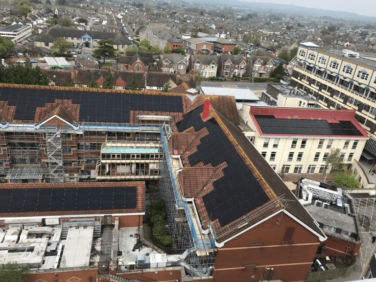 Aztec Solar Energy partners with Centrica Business Solutions to install a groundbreaking solar PV system at Poole Hospital, marking a significant step in University Hospitals Dorset NHS Trust's transition to net zero.