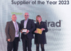 The team at Stelrad accept their award for Supplier of the Year.