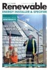 Front cover of Renewable Energy Installer magazine July 2024 issue