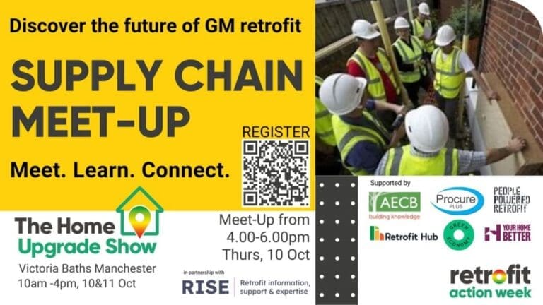 The Home Upgrade Show Supply Chain Meetup banner