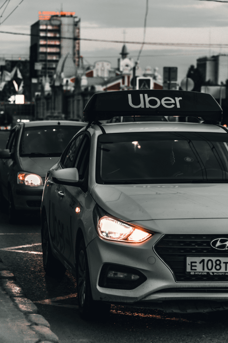 Uber car