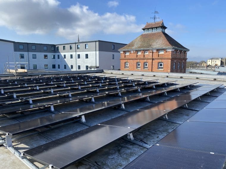 Solar on rooftops