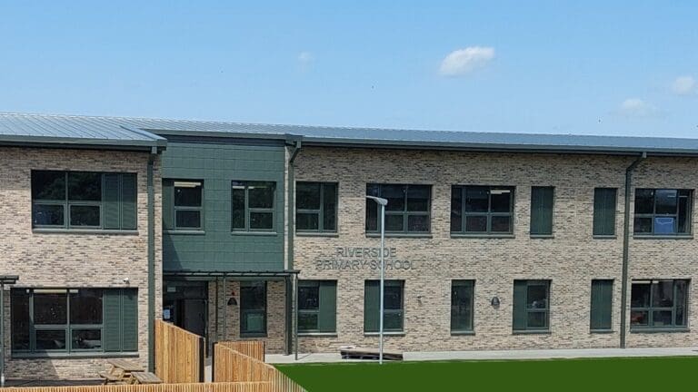 Riverside primary school in Scotland